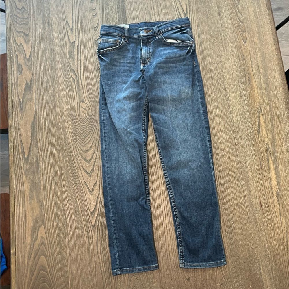 Wrangler Kids Medium Wash Straight Leg Denim Jeans Size 12